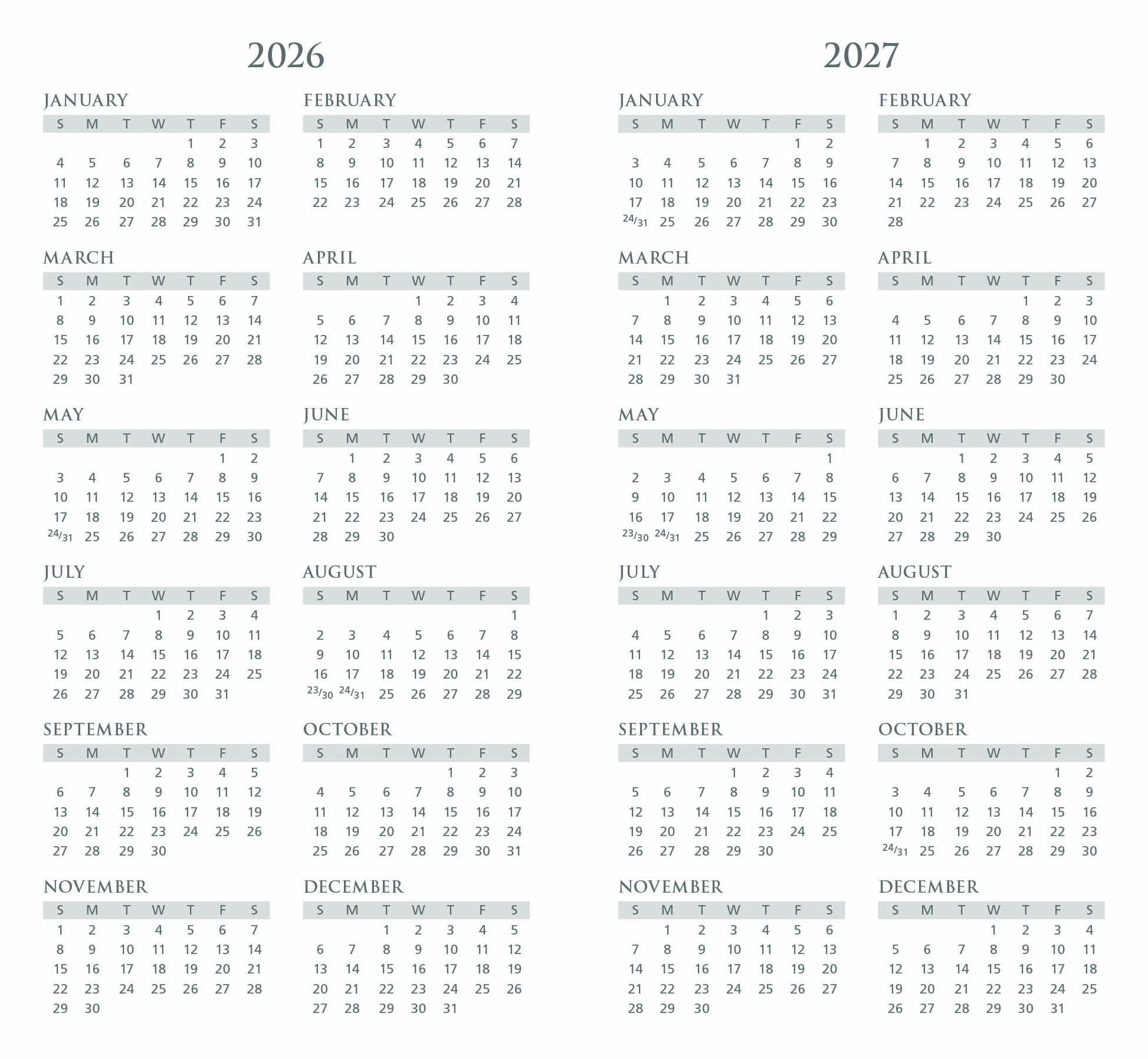 2026-2027 Mini Skinny Planner Kind Heart