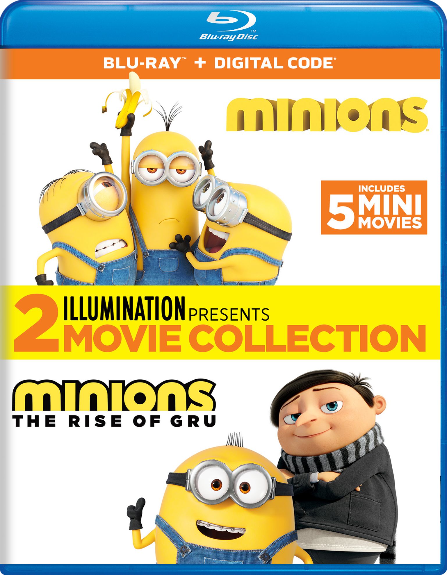 Minions 2-Movie Collection [Includes Digital Copy] [Blu-ray]