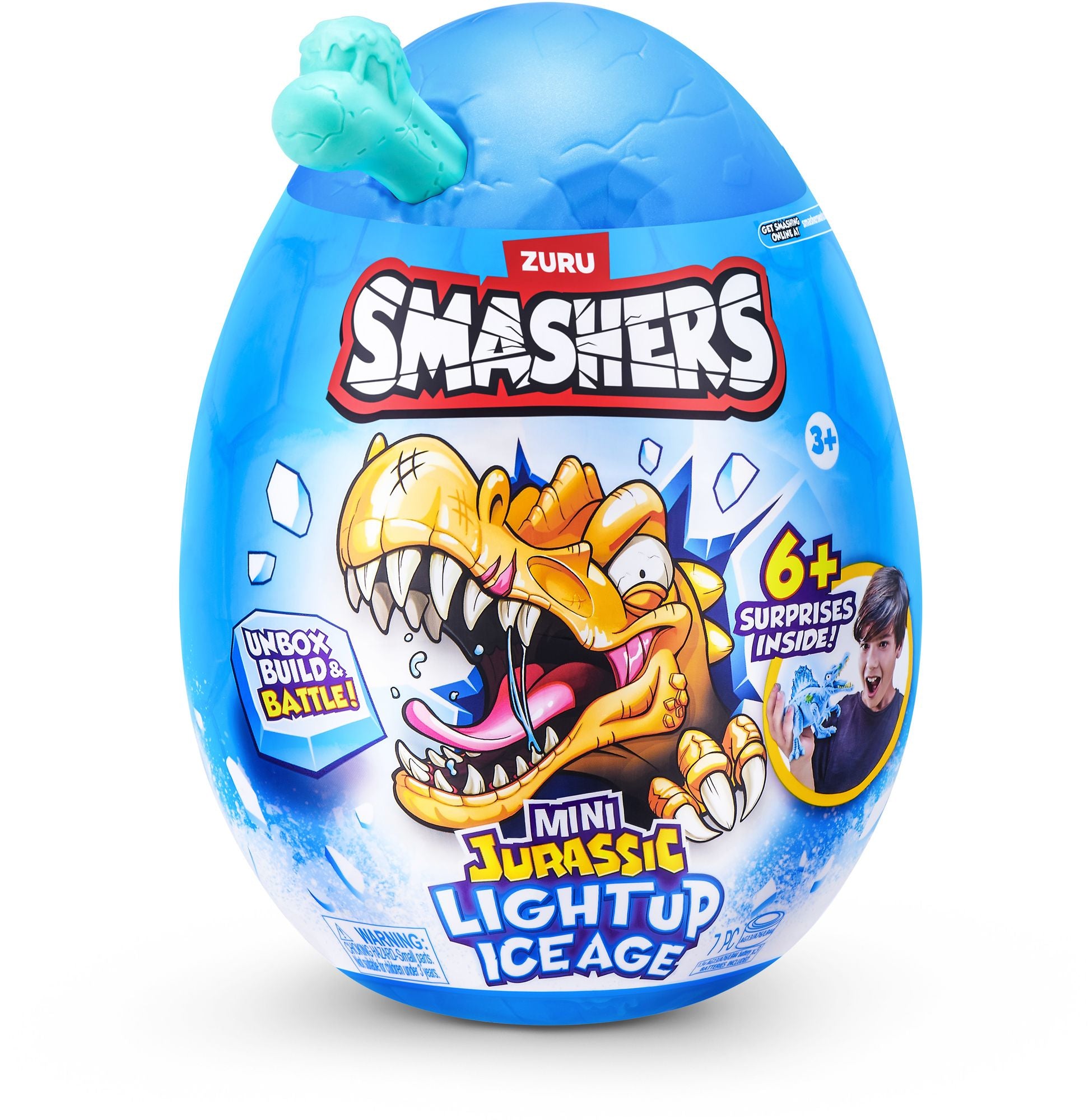 S001-SMASHERS-DINO ICE AGE-SERIES 1-EGG SMALL-SHRINK WRAP,24PCS/CTN
