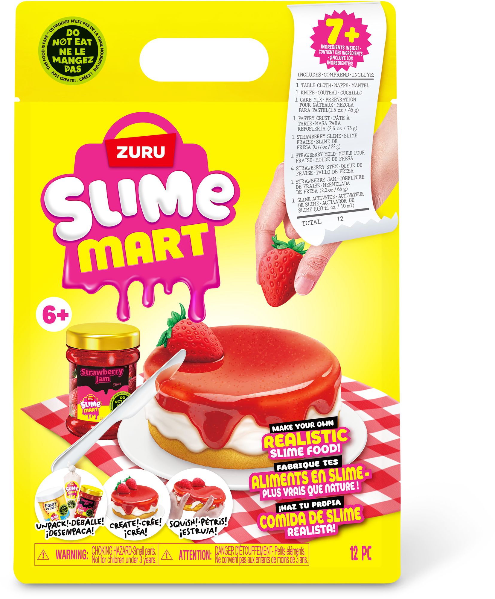 S001-SLIME MART-SMALL SHOPPING BAG-SERIES 1-DESSERT-BAG,12PCS/CTN
