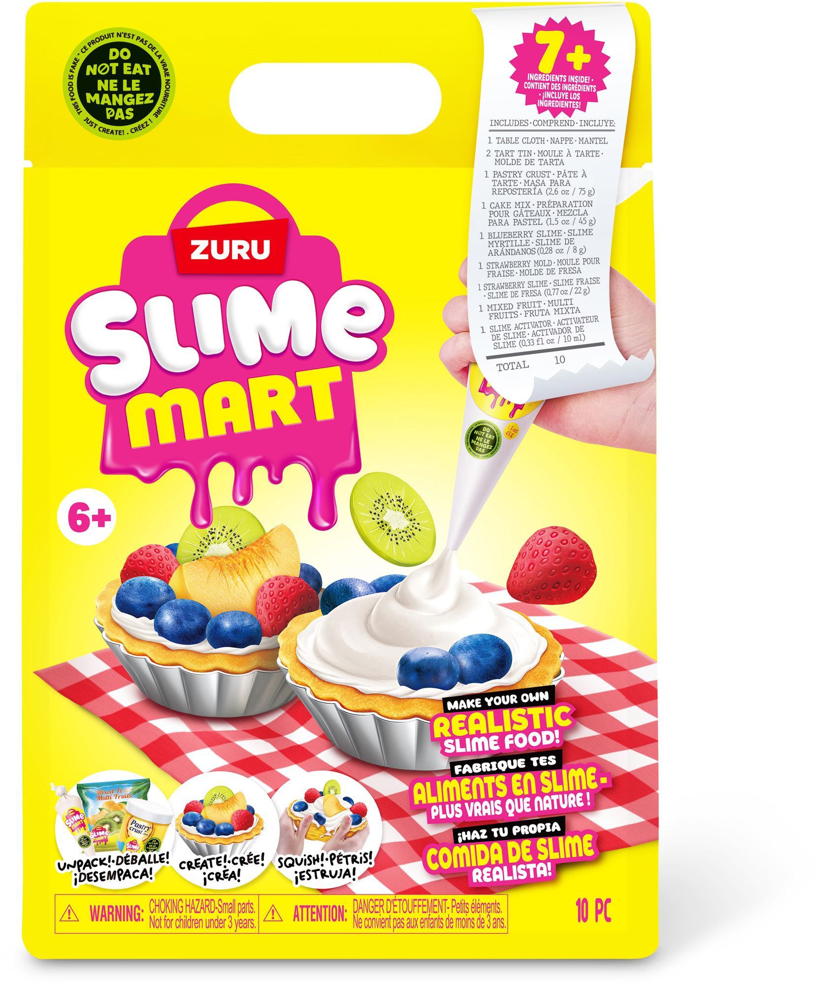 S001-SLIME MART-SMALL SHOPPING BAG-SERIES 1-DESSERT-BAG,12PCS/CTN