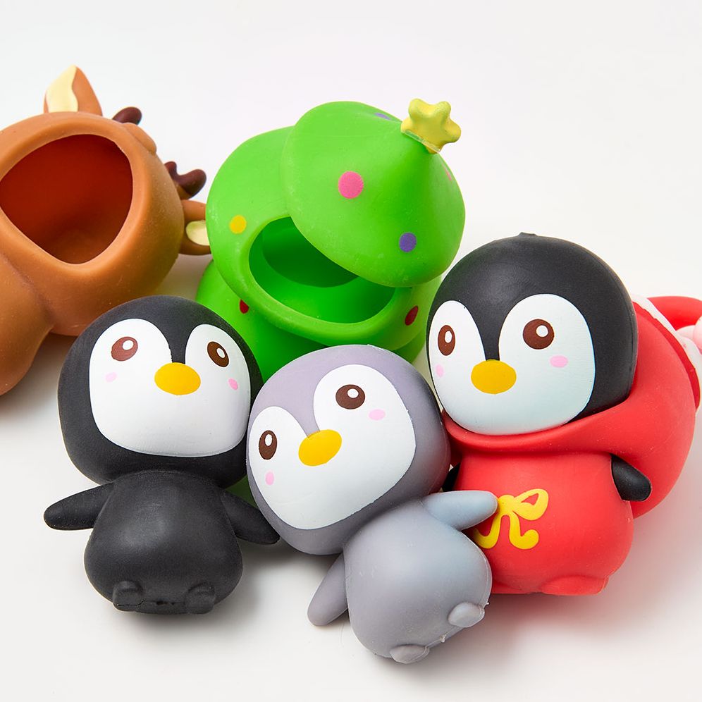 Assorted Light Up Penguin Squishy