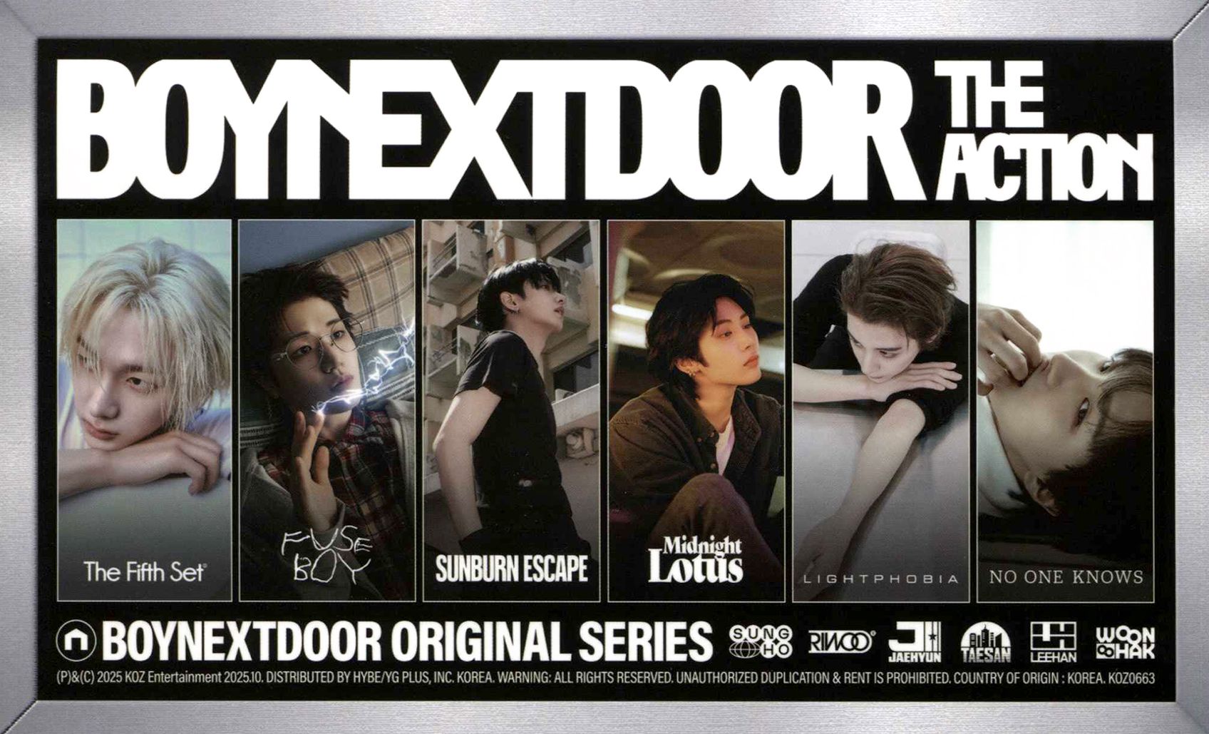The BOYNEXTDOOR 5th EP: The Action [Frame ver.]