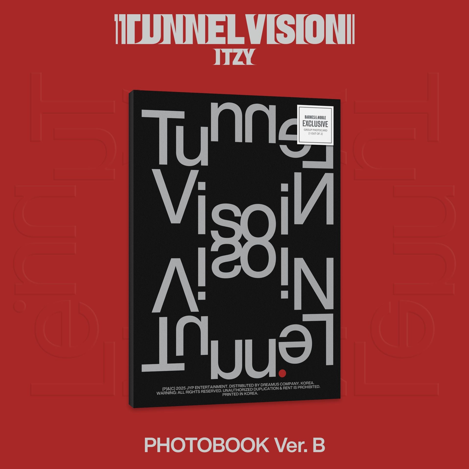 TUNNEL VISION [Photobook - B ver.] [Barnes & Noble Exclusive]