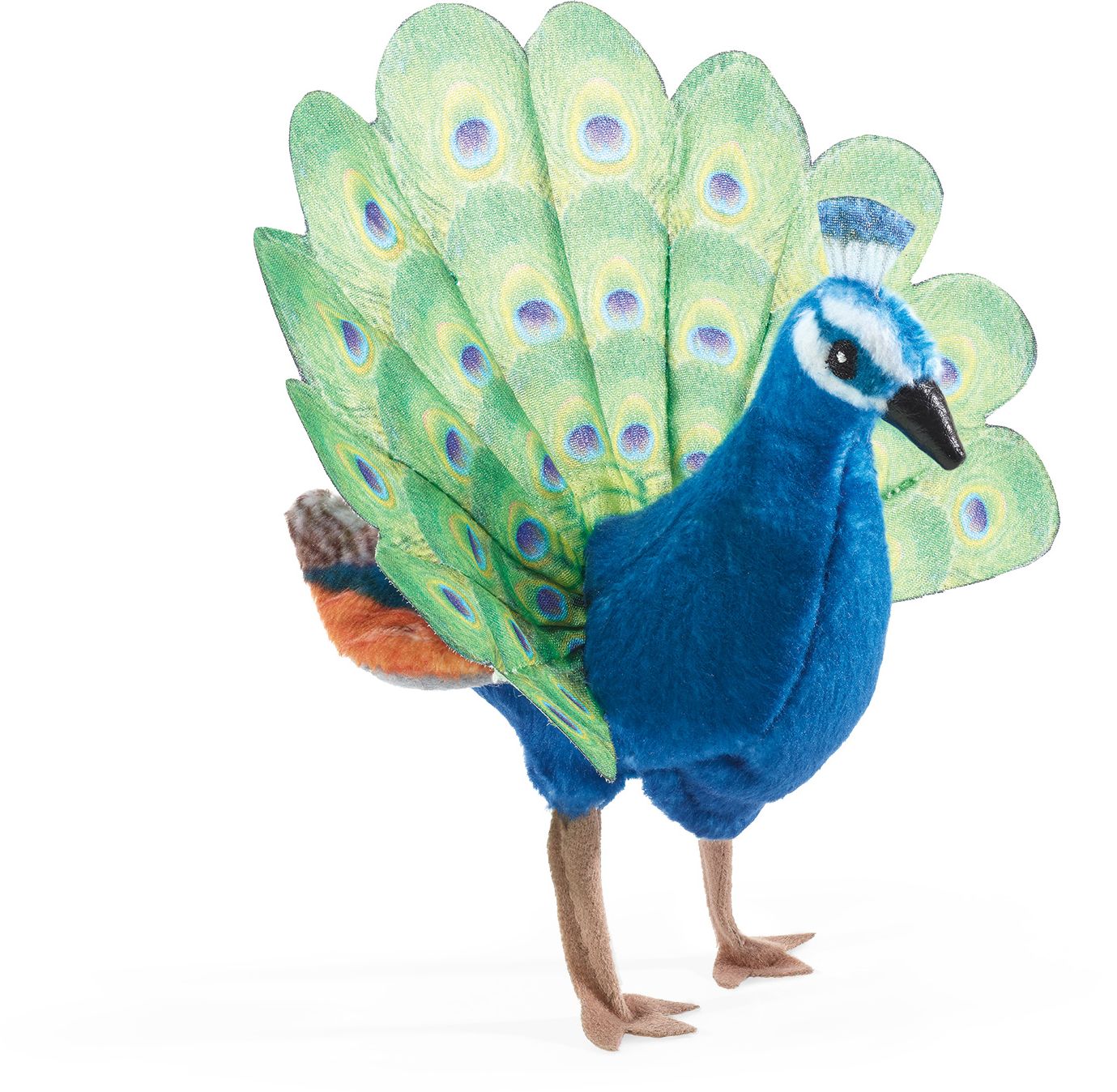 Mini Peacock Puppet