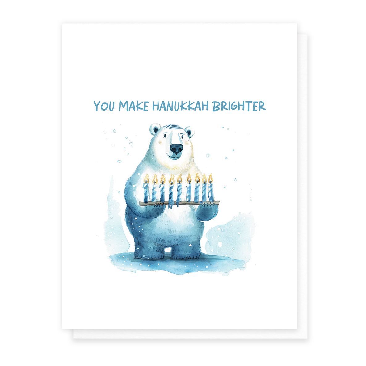 You Make Hanukkah Brighter Card