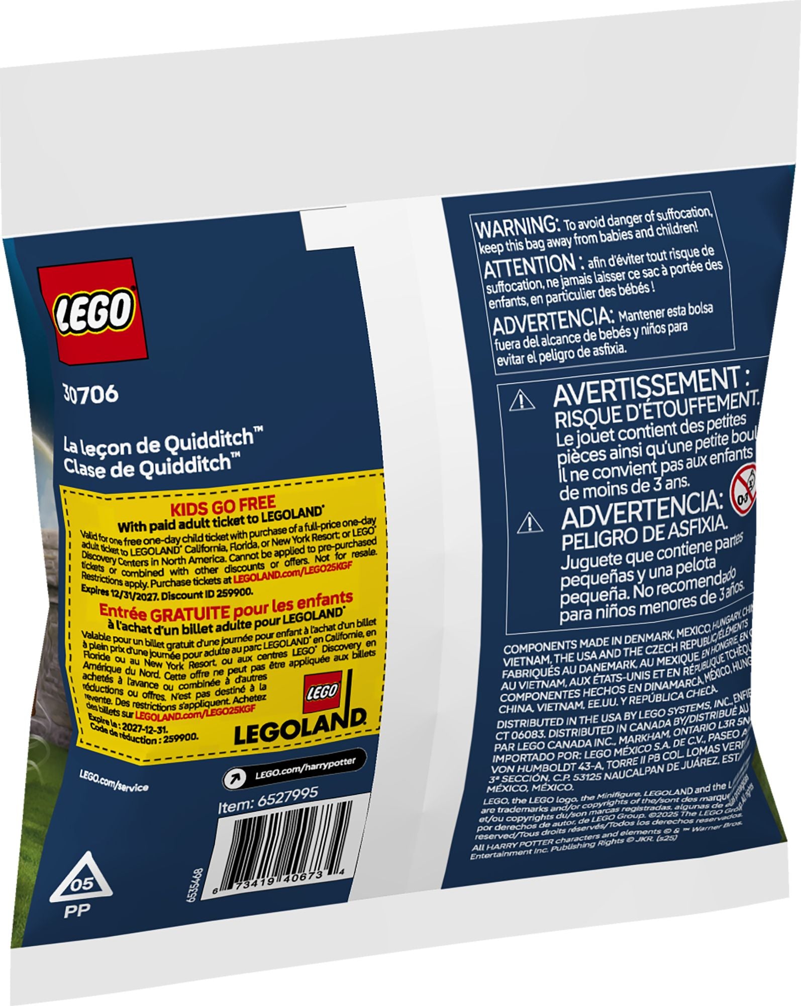 LEGO Harry Potter TM Quidditch¿ Lesson 30706