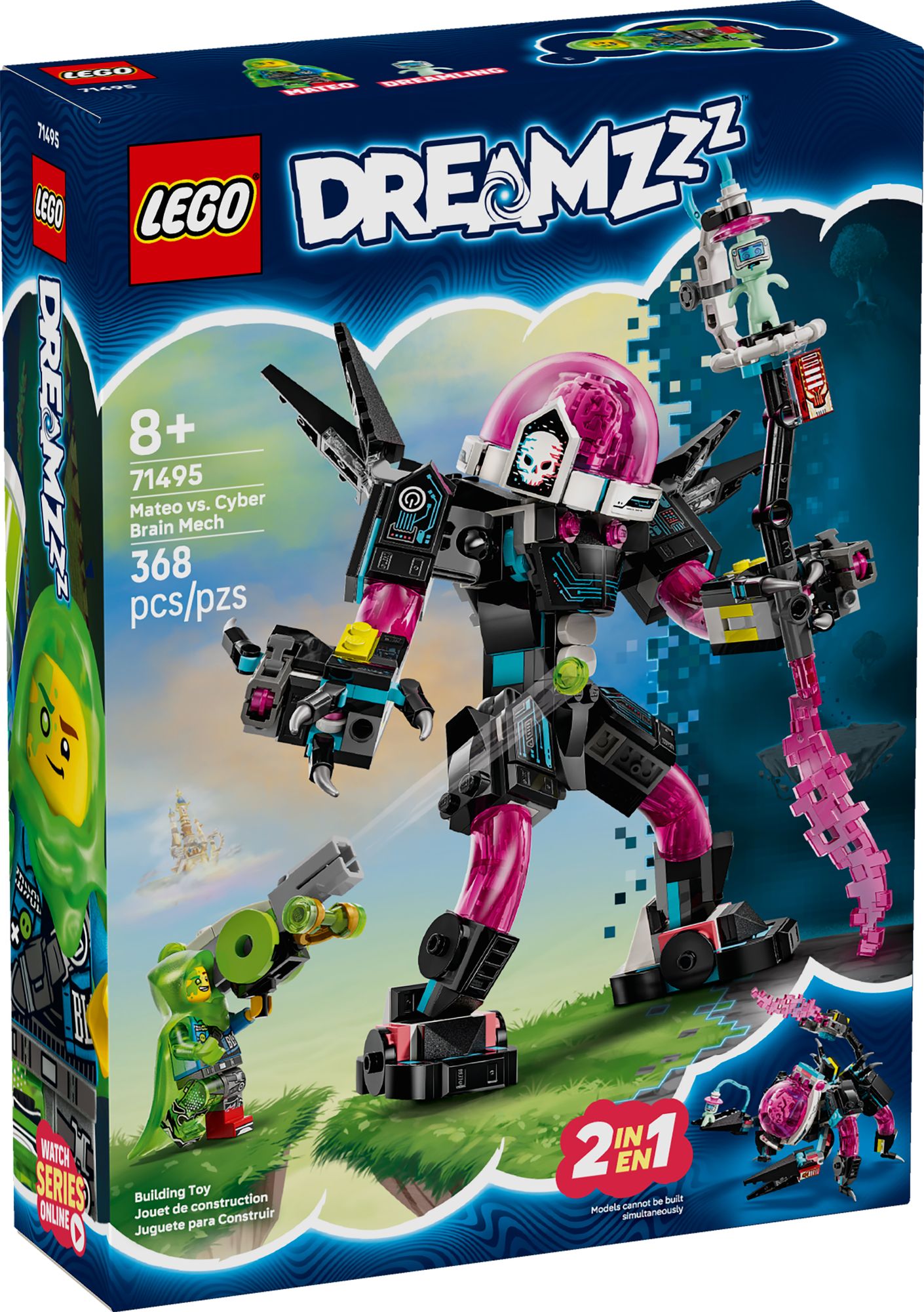 LEGO DREAMZzz Mateo vs. Cyber Brain Mech 71495