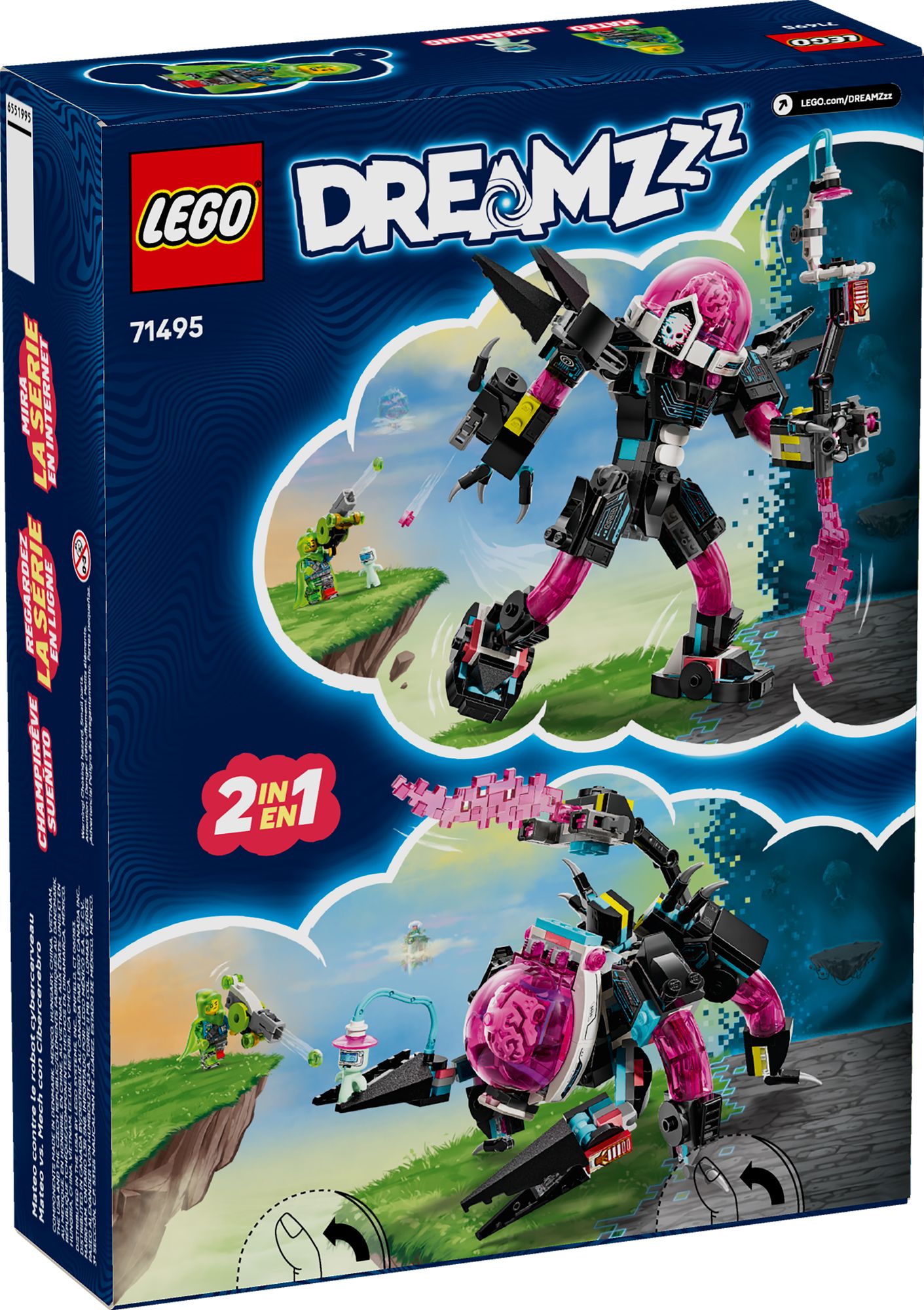 LEGO DREAMZzz Mateo vs. Cyber Brain Mech 71495
