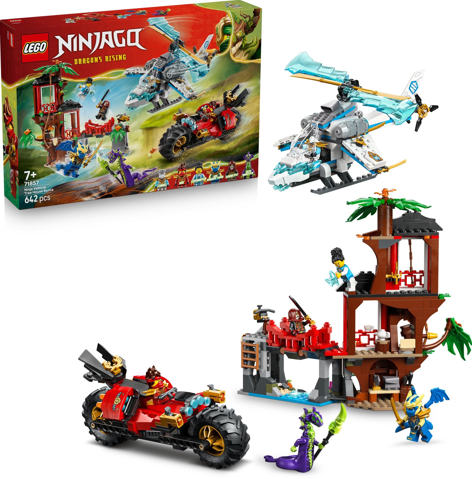 LEGO Ninjago Ninja Vehicle Tree House Battle 71857