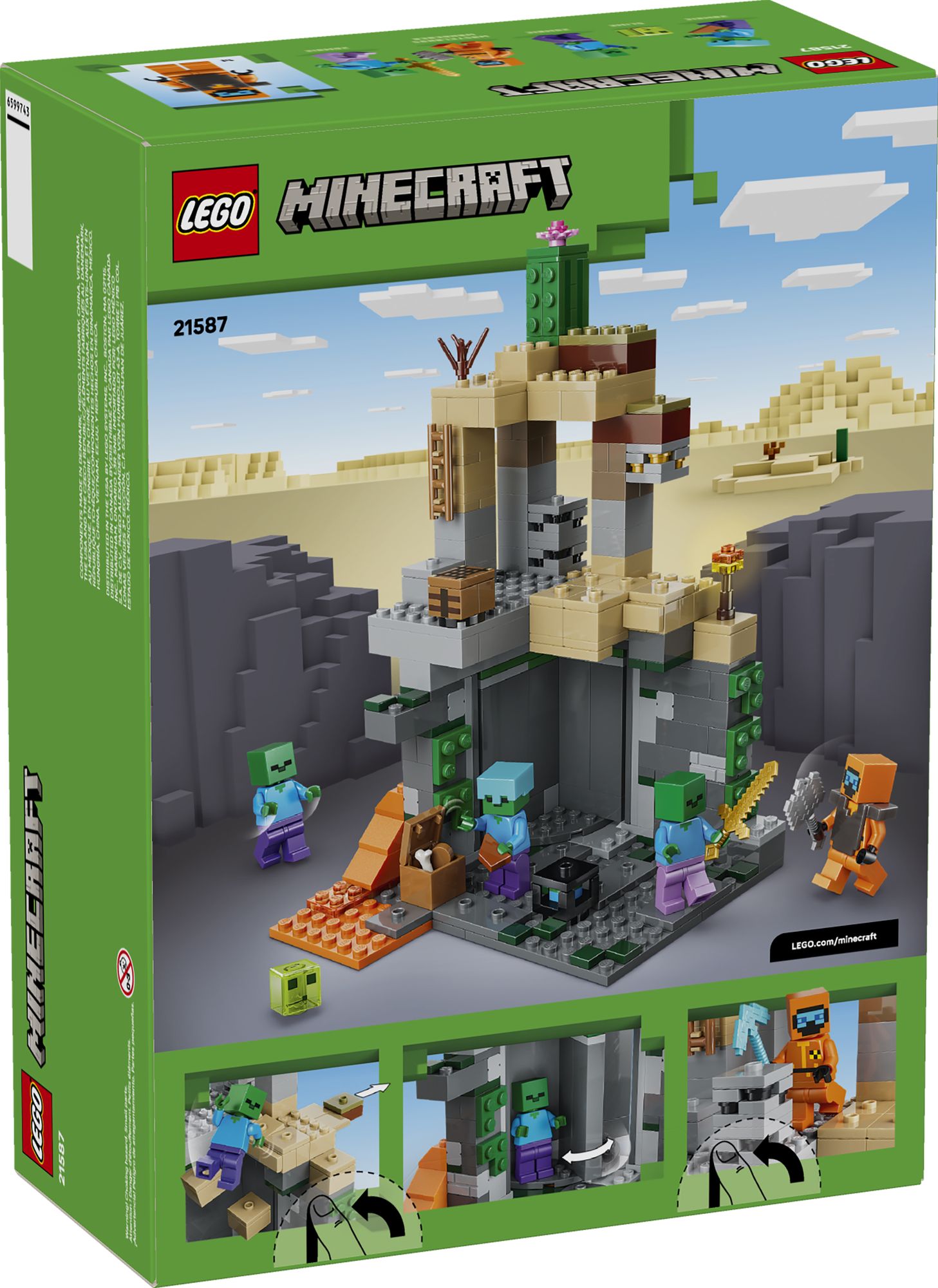 LEGO Minecraft Zombie Dungeon 21587