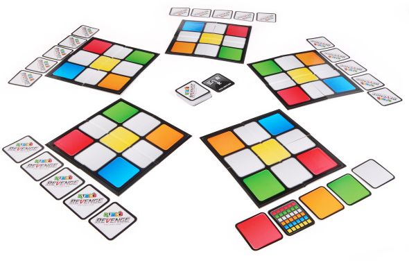 Rubik's Puzzle Brain Teaser Game Card Game