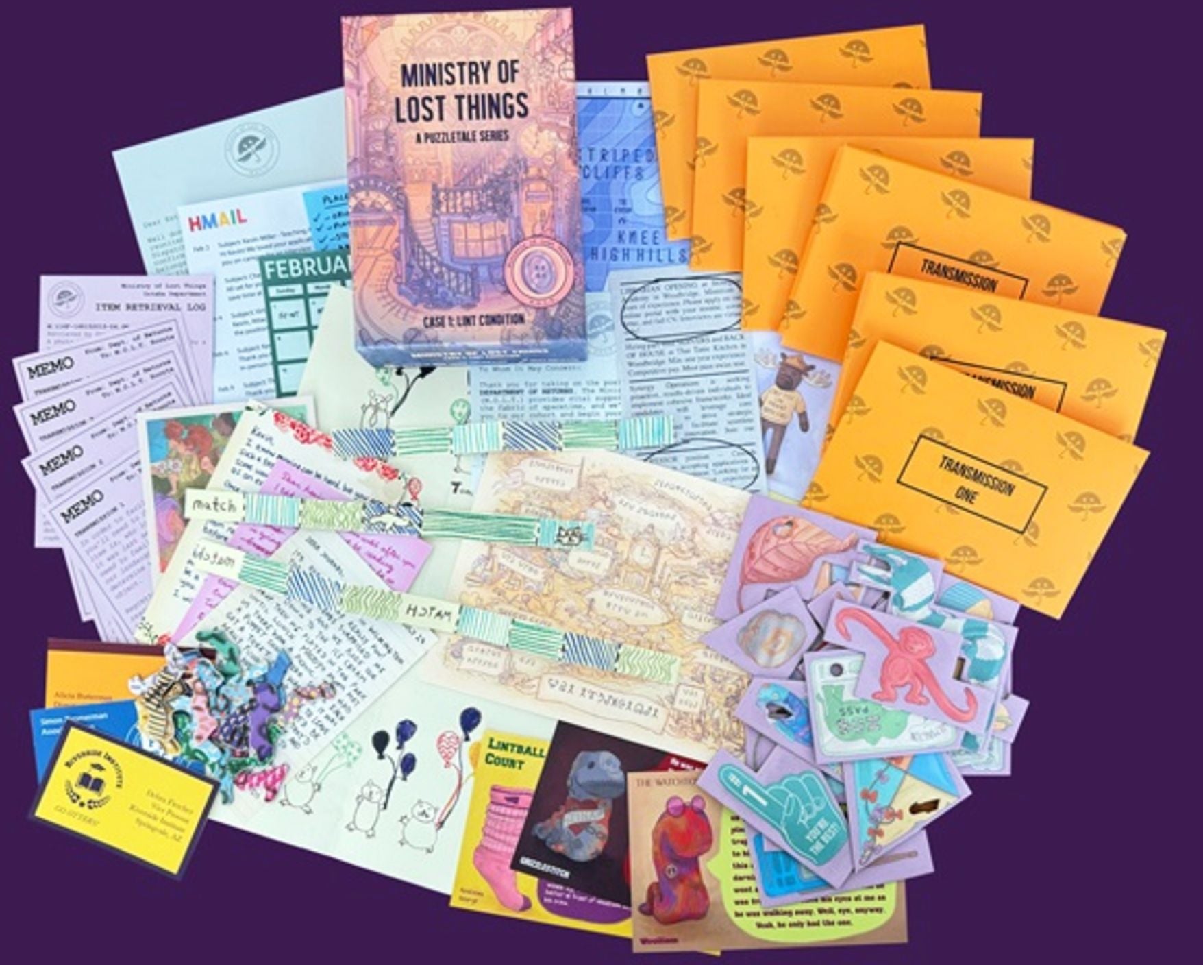 Ministry of Lost Things Case 1 - Lint Condition by Mark Larson, Rita Orlov & Chelsea Stark