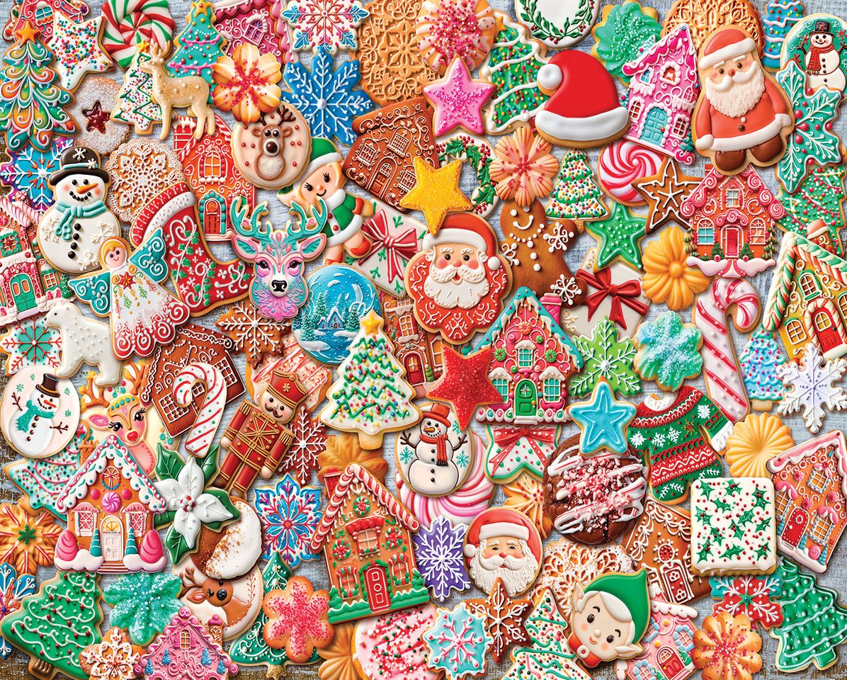 Christmas Cookies 1000 Piece Puzzle