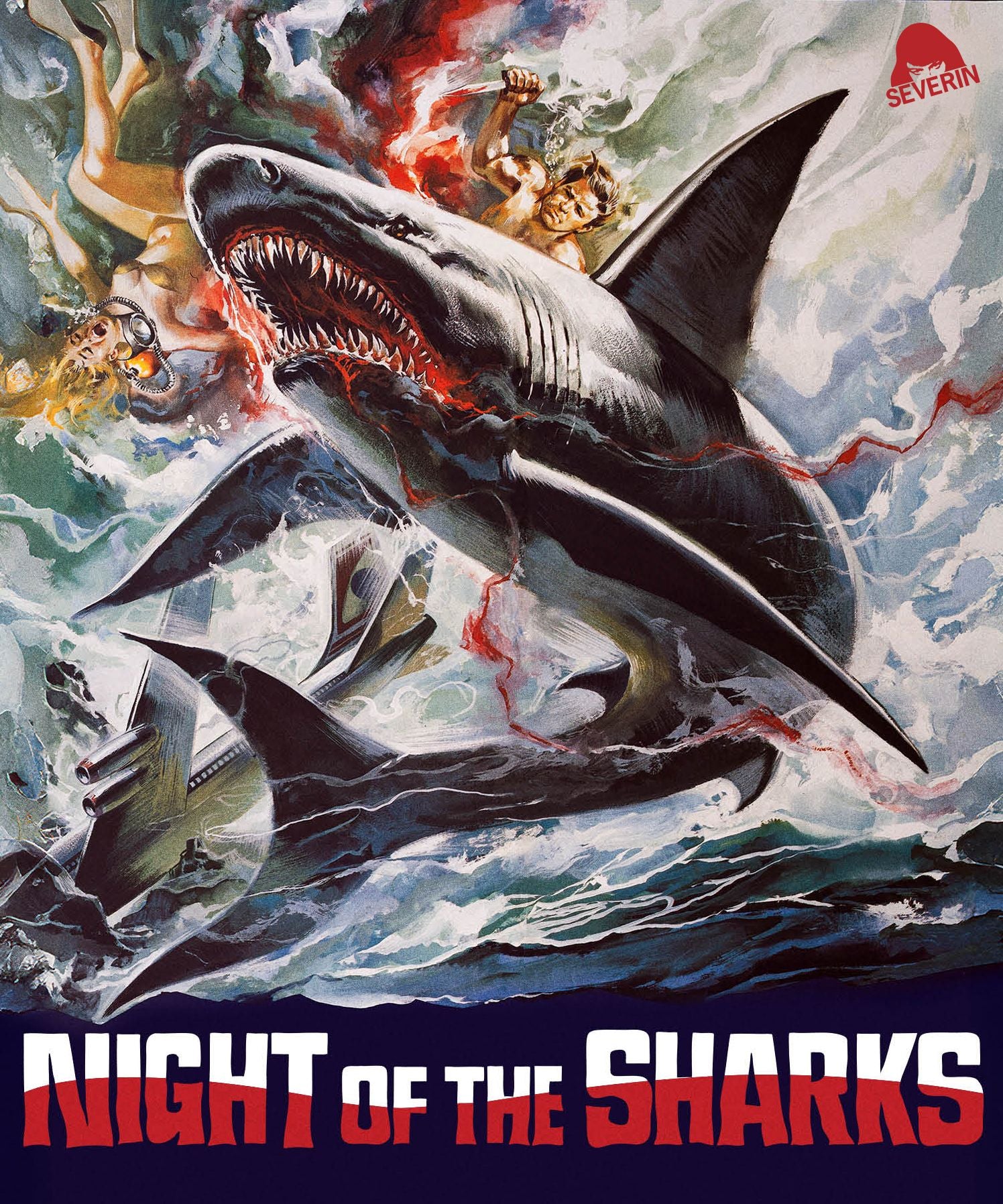 Night of the Sharks [Blu-ray]