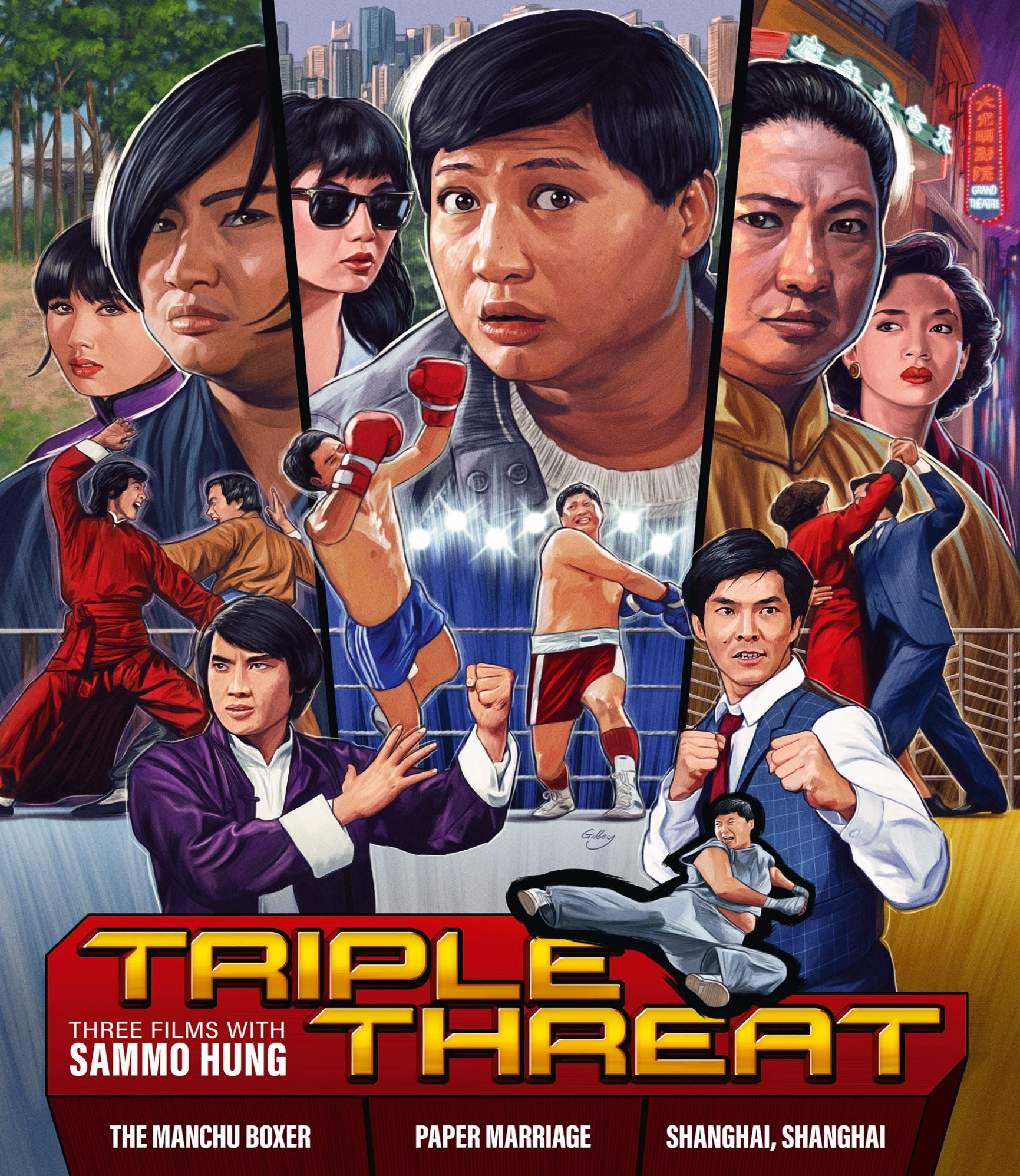 Triple Threat: Three Films With Sammo Hung [Blu-ray]