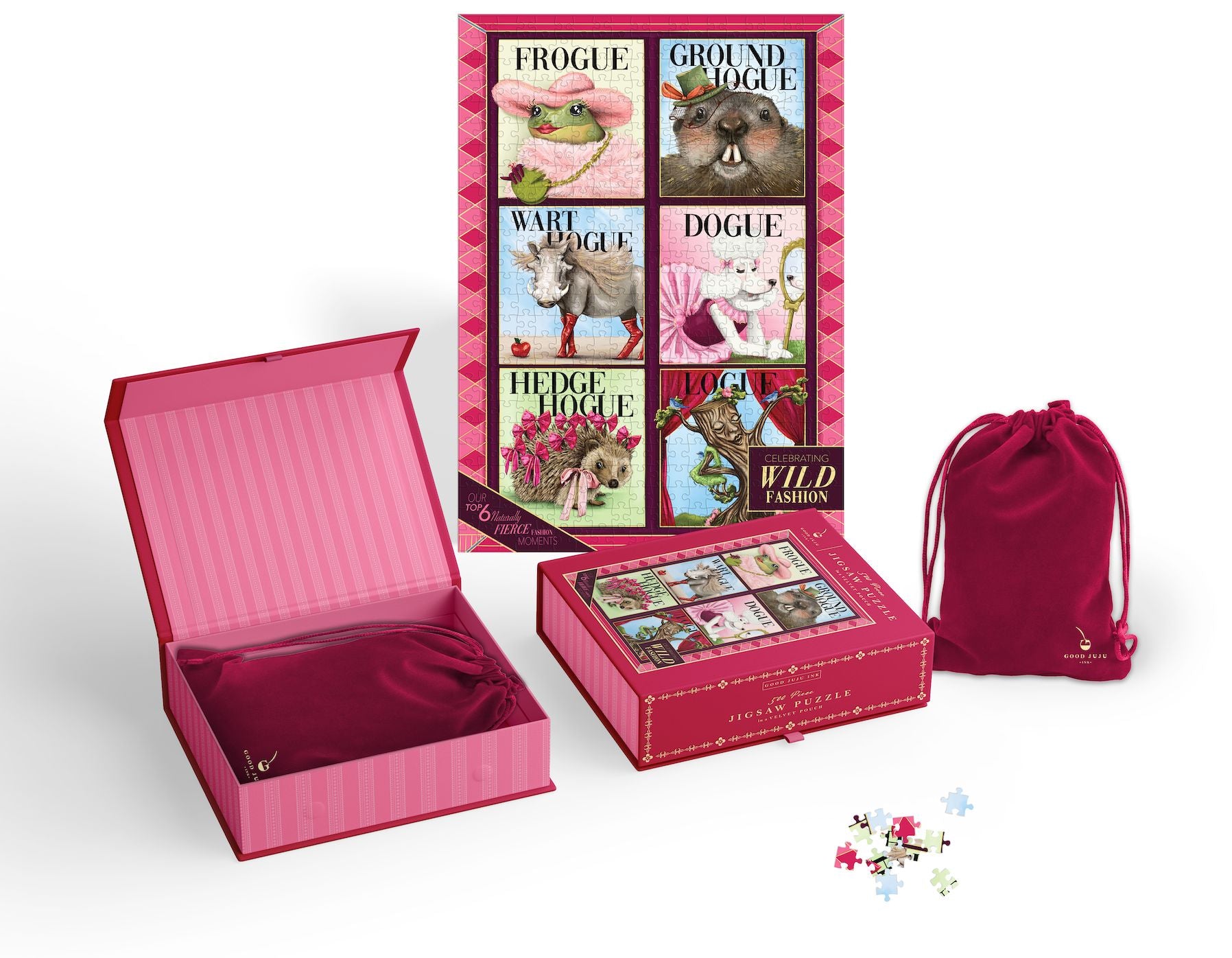 Wild Fashion 500 Piece Puzzle