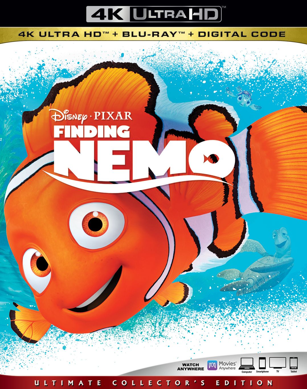 Finding Nemo [Includes Digital Copy] [4K Ultra HD Blu-ray/Blu-ray]