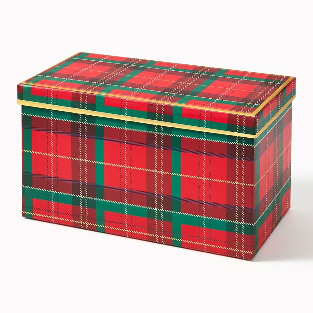 Holiday Plaid XL Gift Box