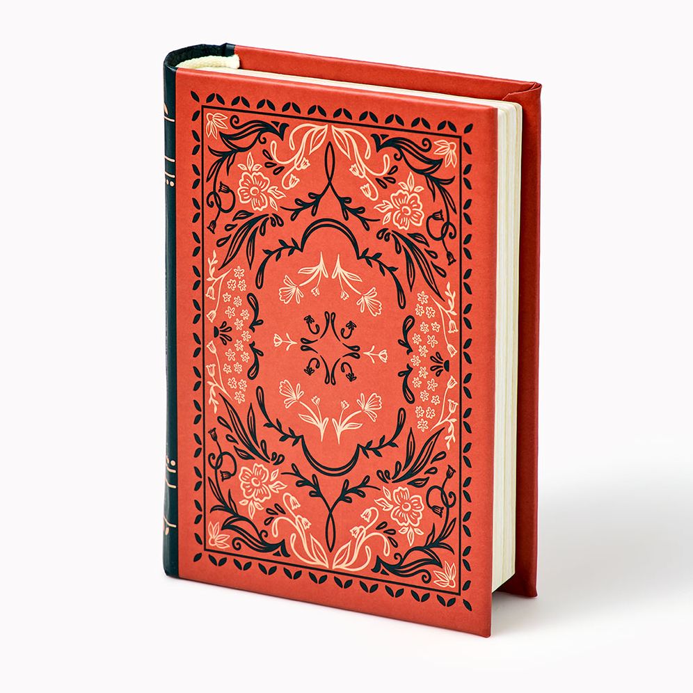 Book Folk Floral Gift Card Holder