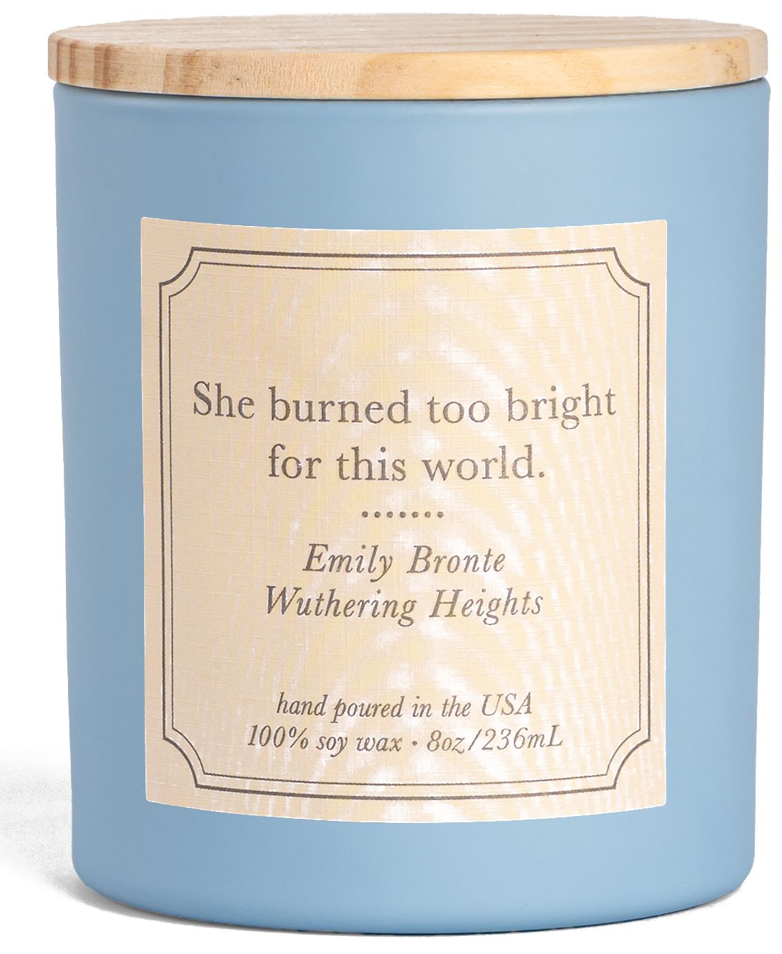 Wuthering Heights Candle - Blue