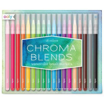 CHROMA BLENDS WATERCOLOR BRUSH MARKERS