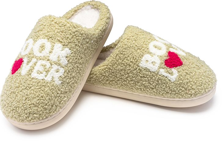 Book Lover Cozy Slippers