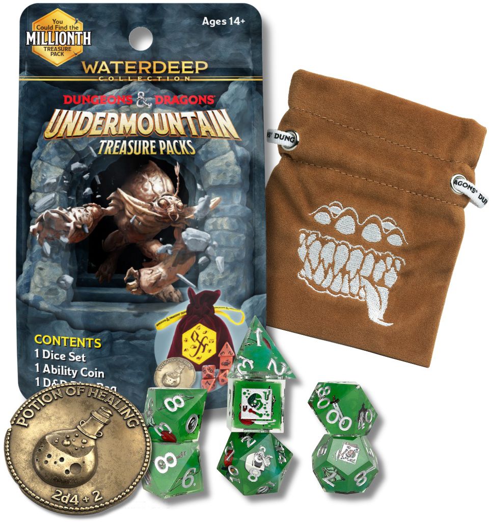 Dungeons & Dragons Treasure Packs: Undermountain