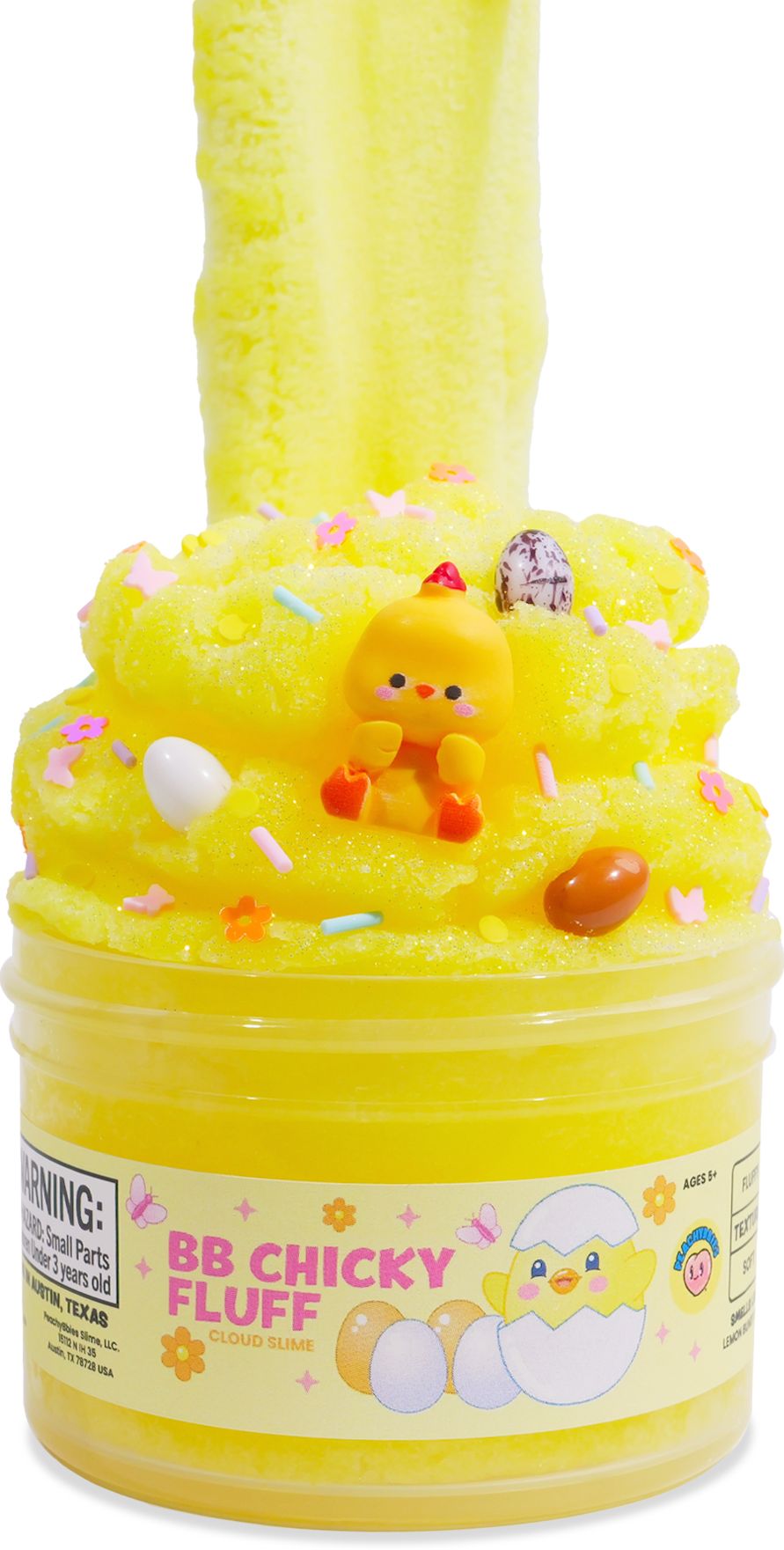 PeachyBbies Chicky Fluff Slime