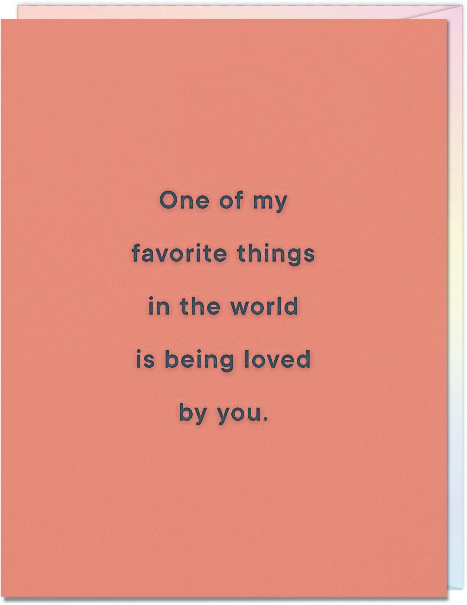 Carvell Wallace Favorite Things In The World Loved By You Card