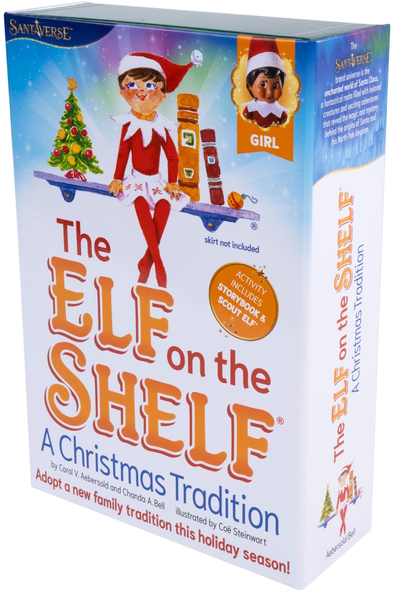 The Elf on the Shelf: A Christmas Tradition (includes brown-eyed girl scout elf)