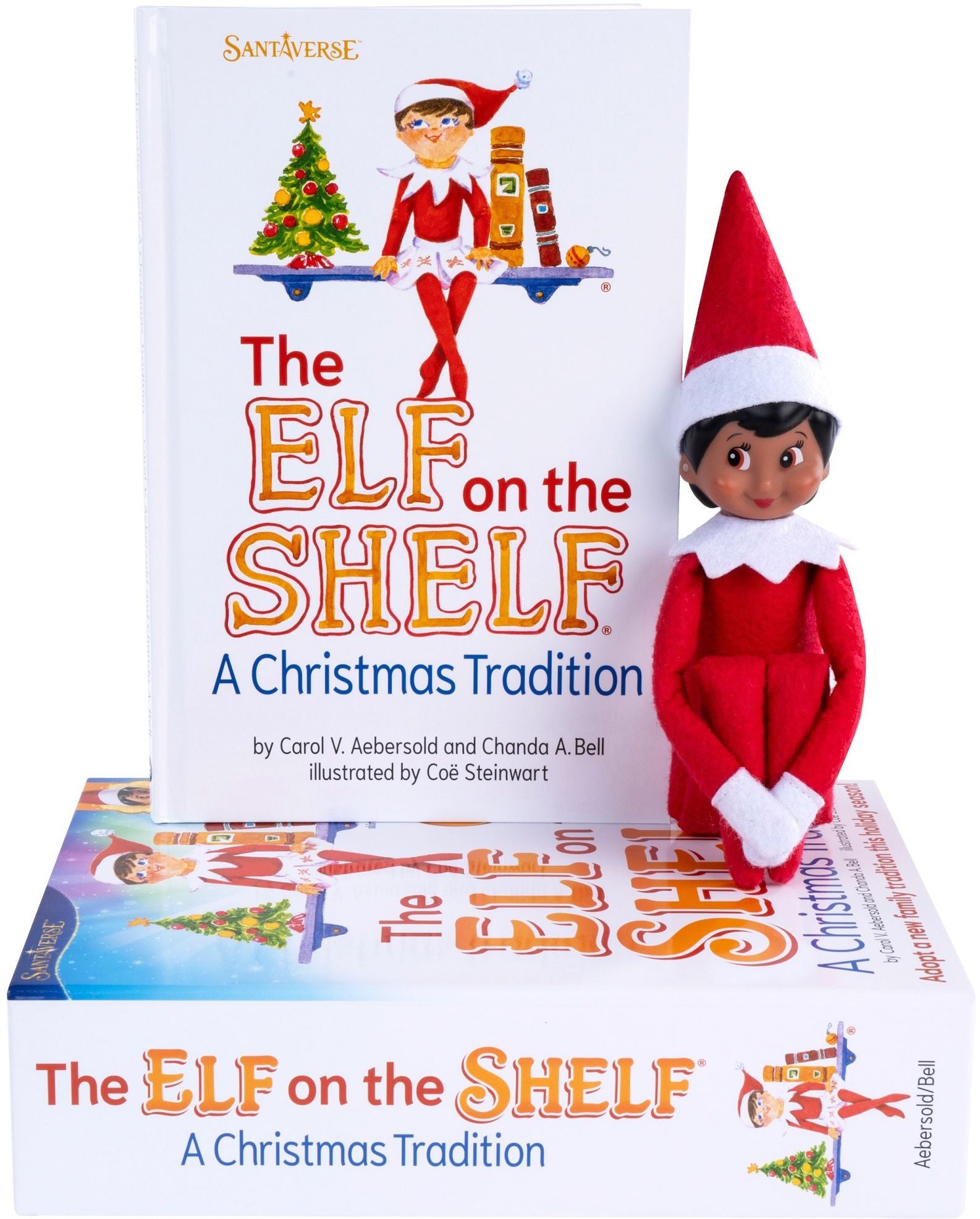 The Elf on the Shelf: A Christmas Tradition (includes brown-eyed girl scout elf)