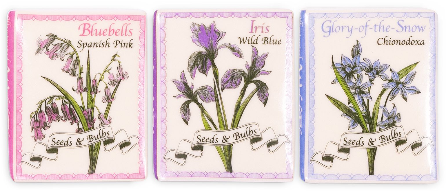 Wildflowers Book Magnet Set