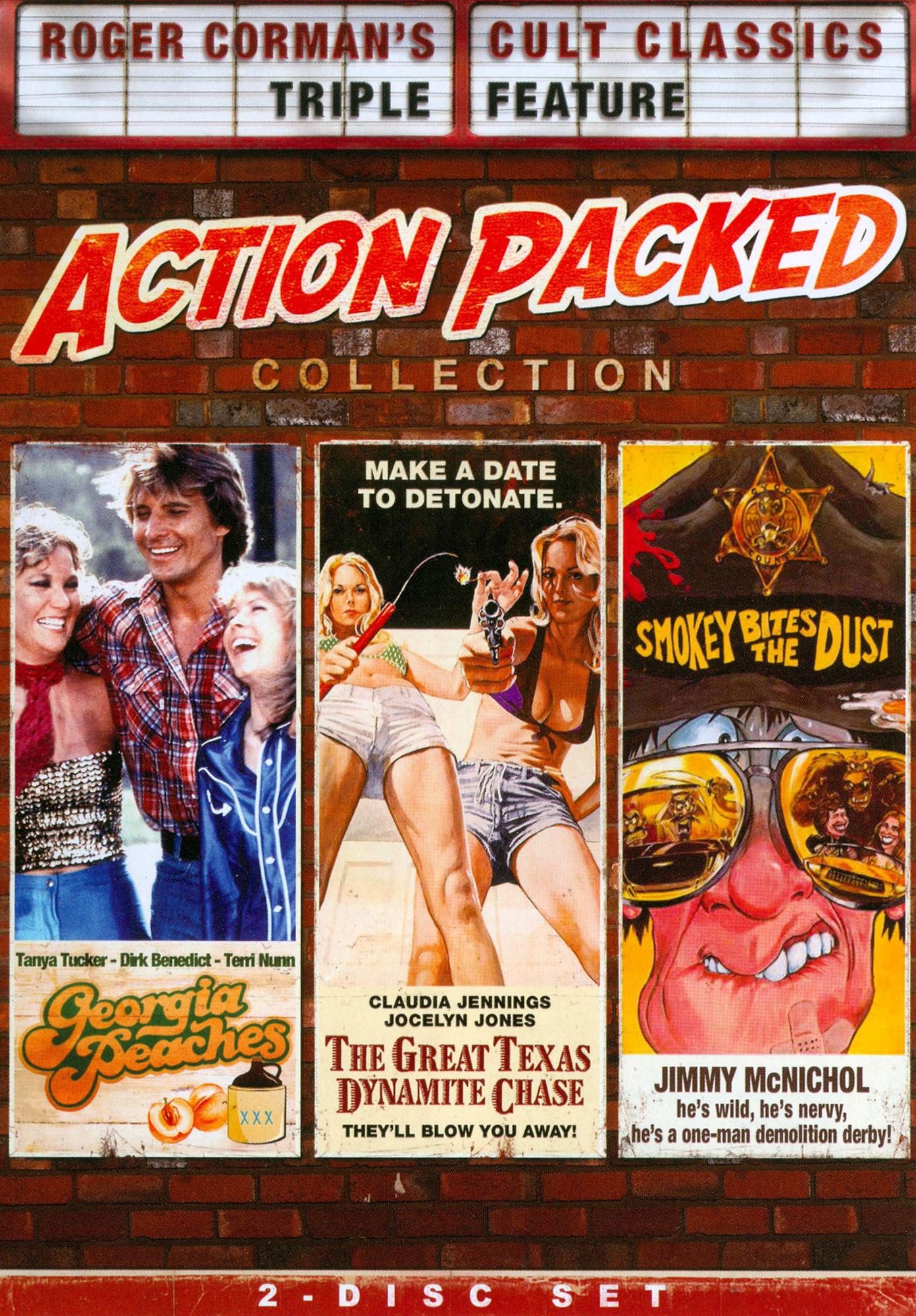 The Georgia Peaches/Smokey Bites the Dust/The Great Texas Dynamite Chase [2 Discs]