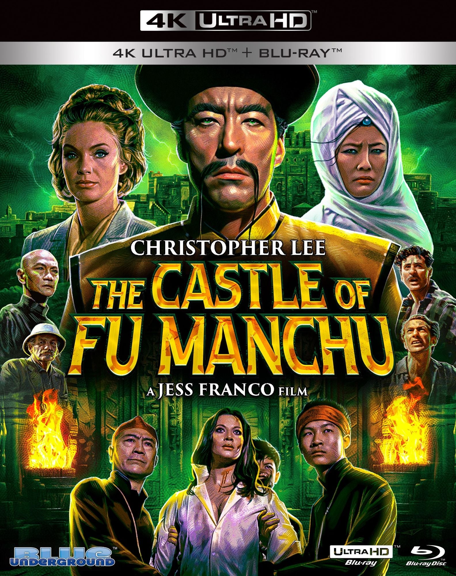The Castle of Fu Manchu [4K Ultra HD Blu-ray]