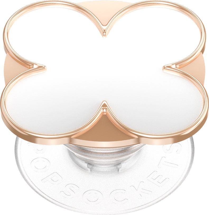 PG-Enml-Clover Rose Gold-CLR CLR