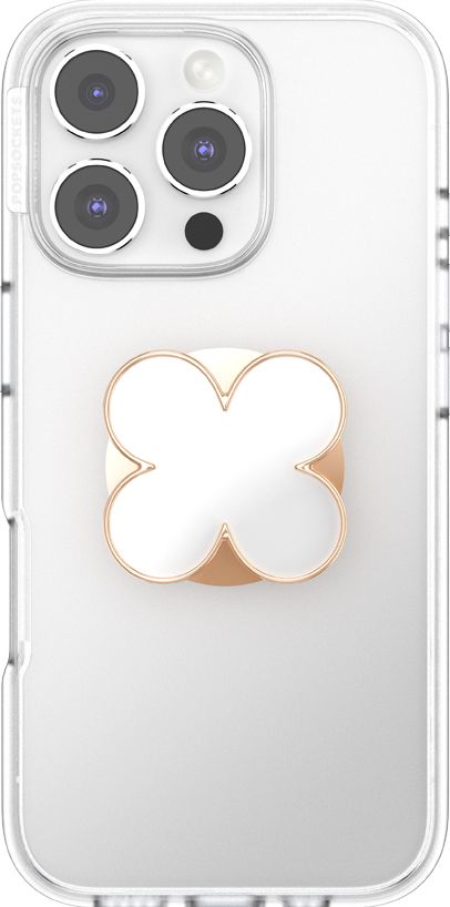 PG-Enml-Clover Rose Gold-CLR CLR