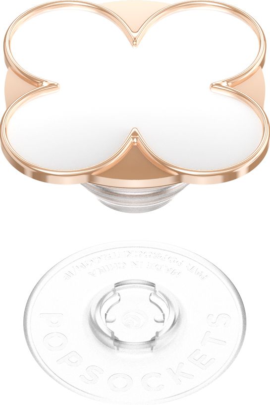 PG-Enml-Clover Rose Gold-CLR CLR