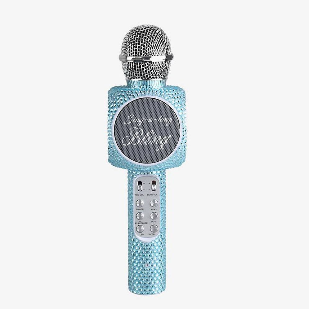 Blue Bling Microphone