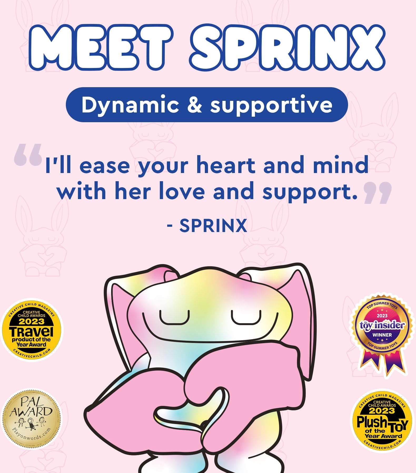 Sprinx - Bumpas Weighted Plush