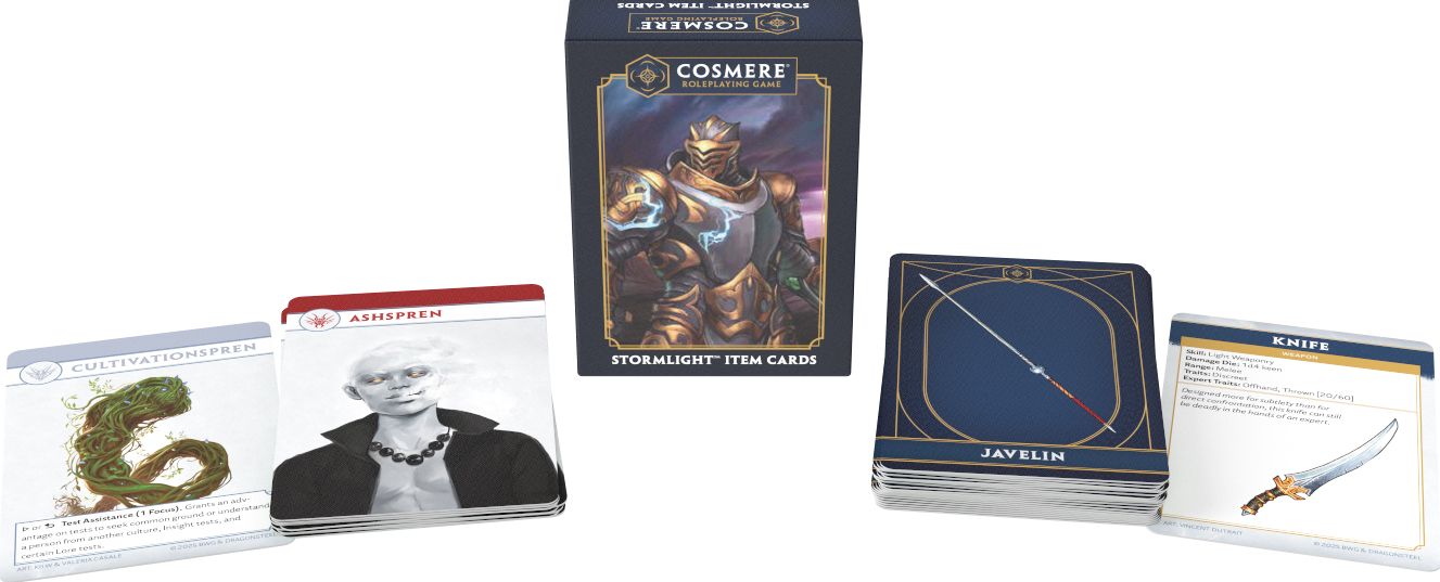 Cosmere RPG: Stormlight Archive Item Deck