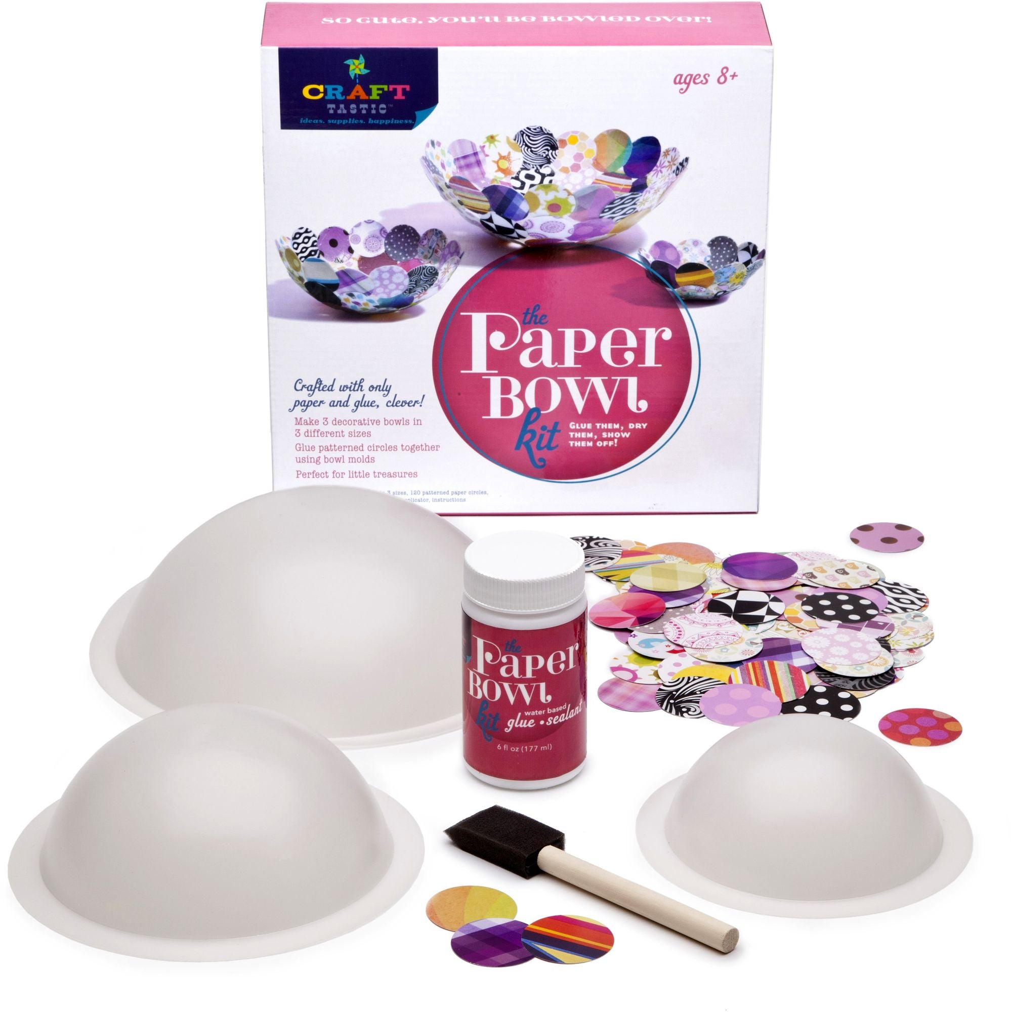 Craft-tastic Paper Bowls Kit