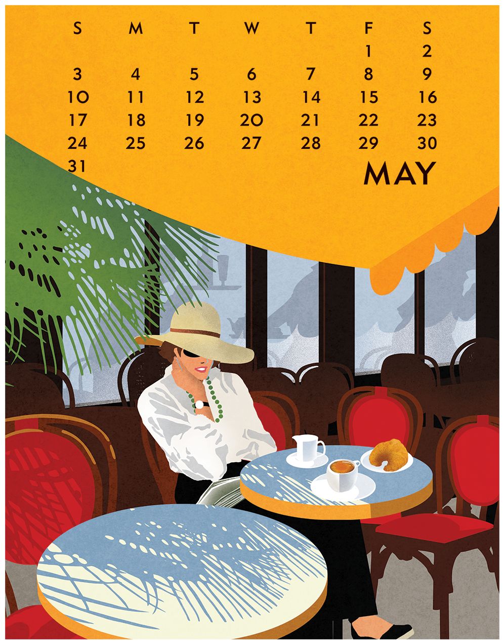 2026 Linnea Design Poster Calendar