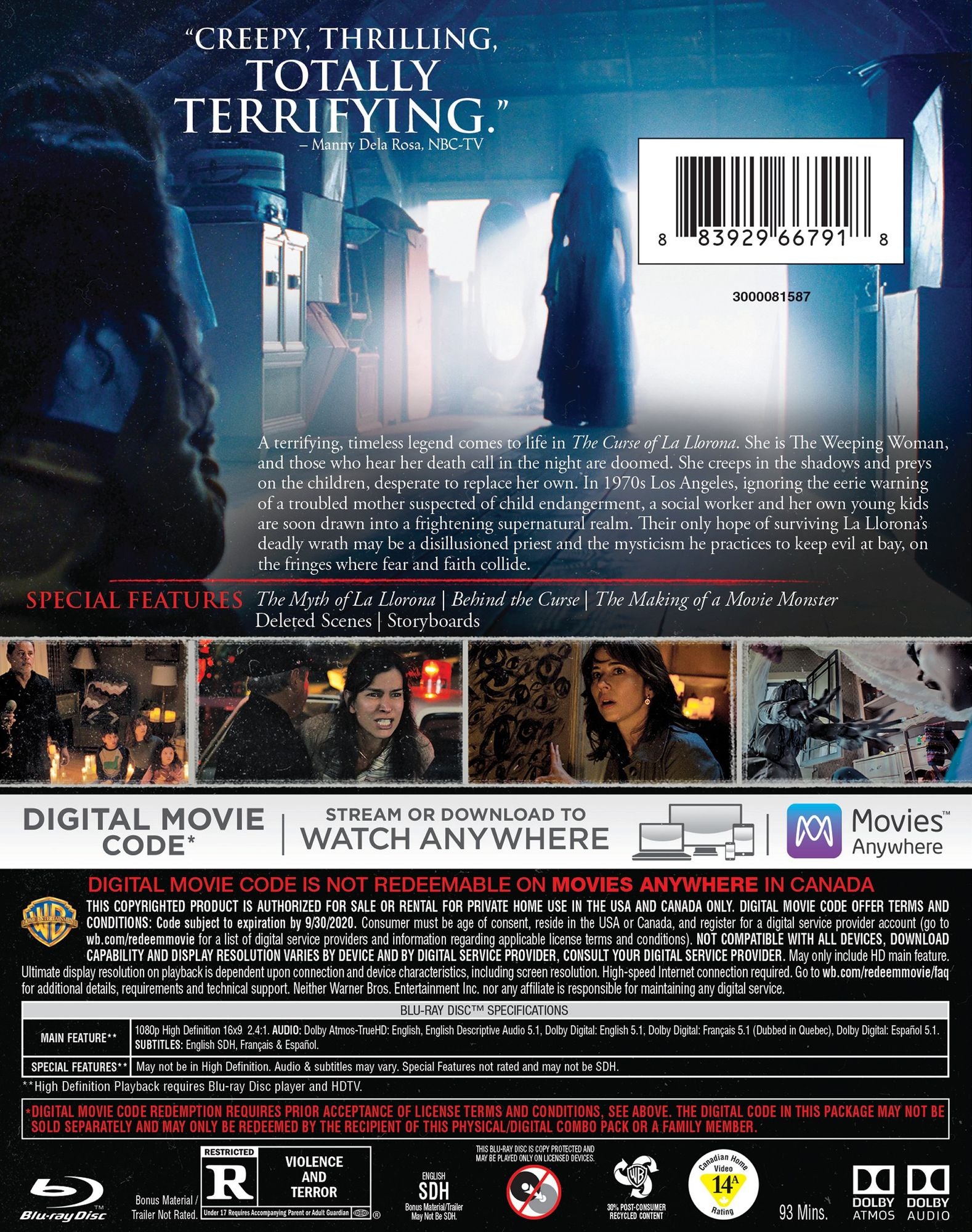 The Curse of La Llorona [Blu-ray]