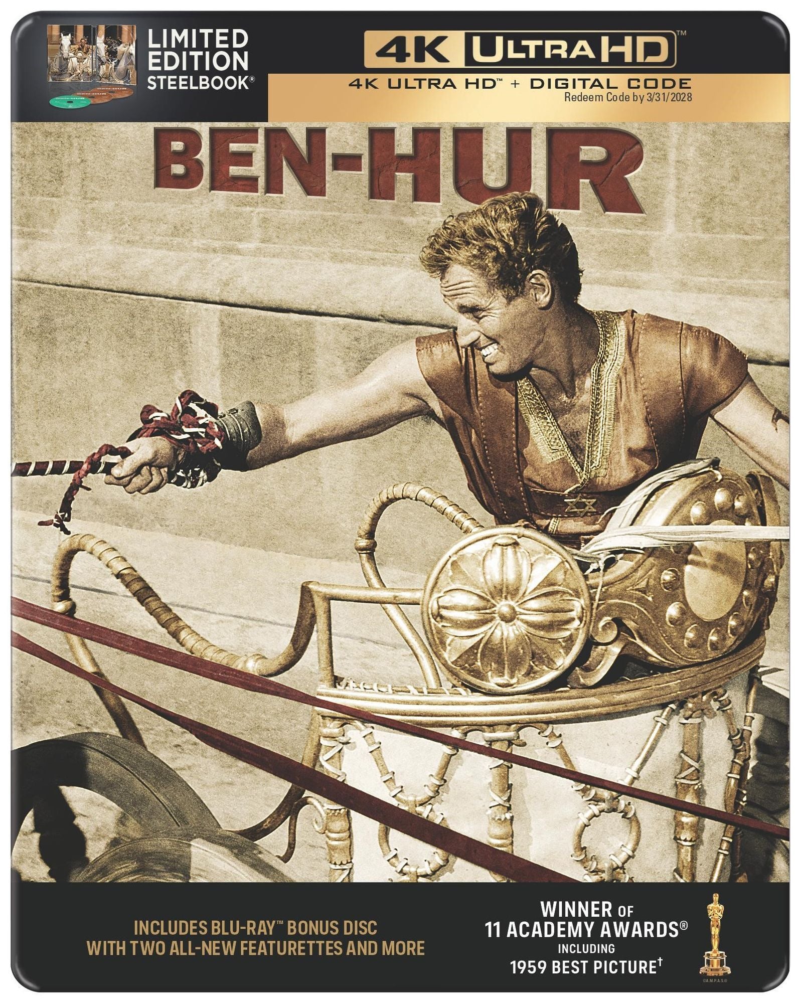 Ben-Hur [4K UHD] [Steelbook]