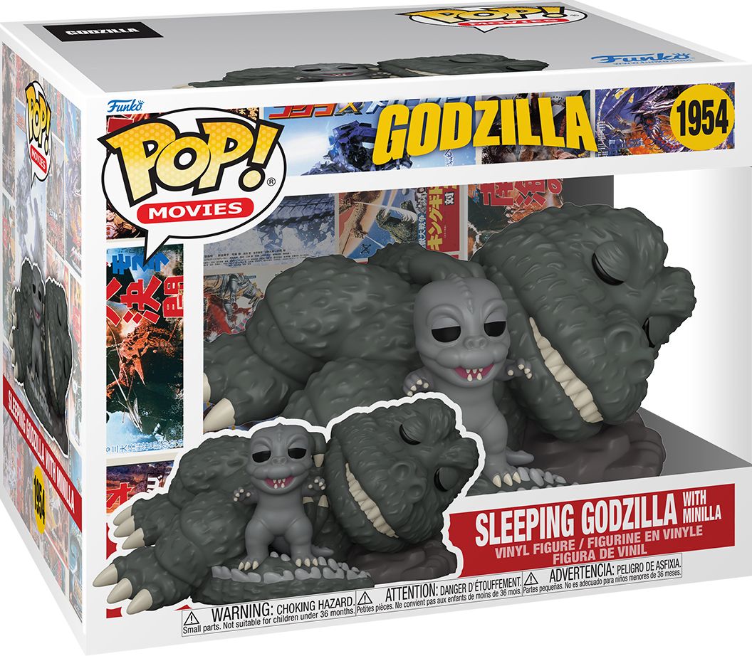 Funko POP! Super: Godzilla, Sleeping Godzilla with Minilla