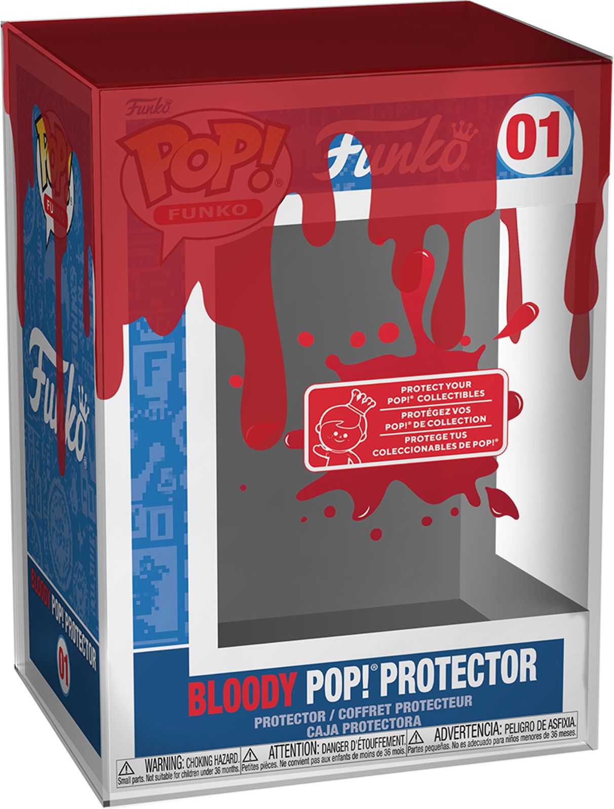 Funko POP! Printed POP Protector: Dripping Red Blood