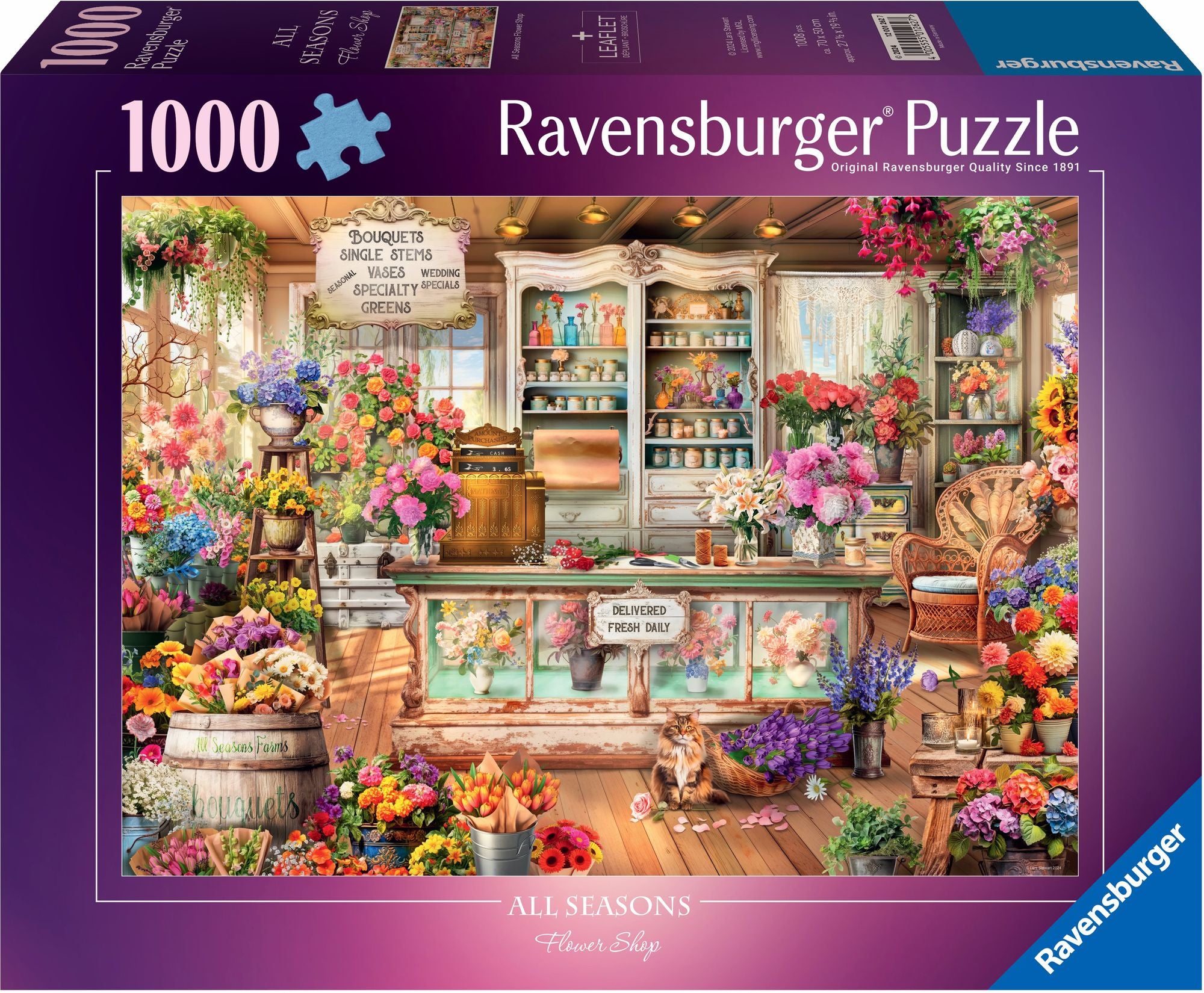 All Seasons Flower Shop 1000 pc Puzzle