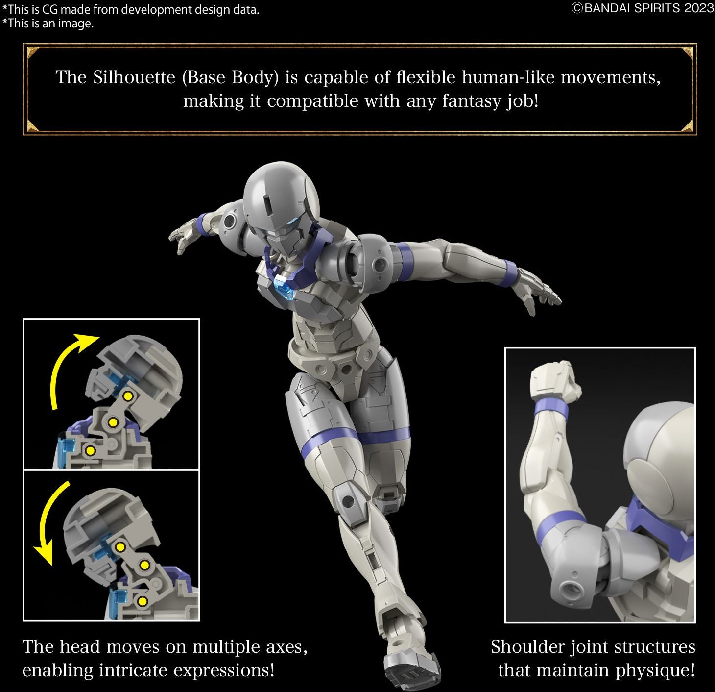 #01 Liber Knight, Bandai Hobby 30 MF