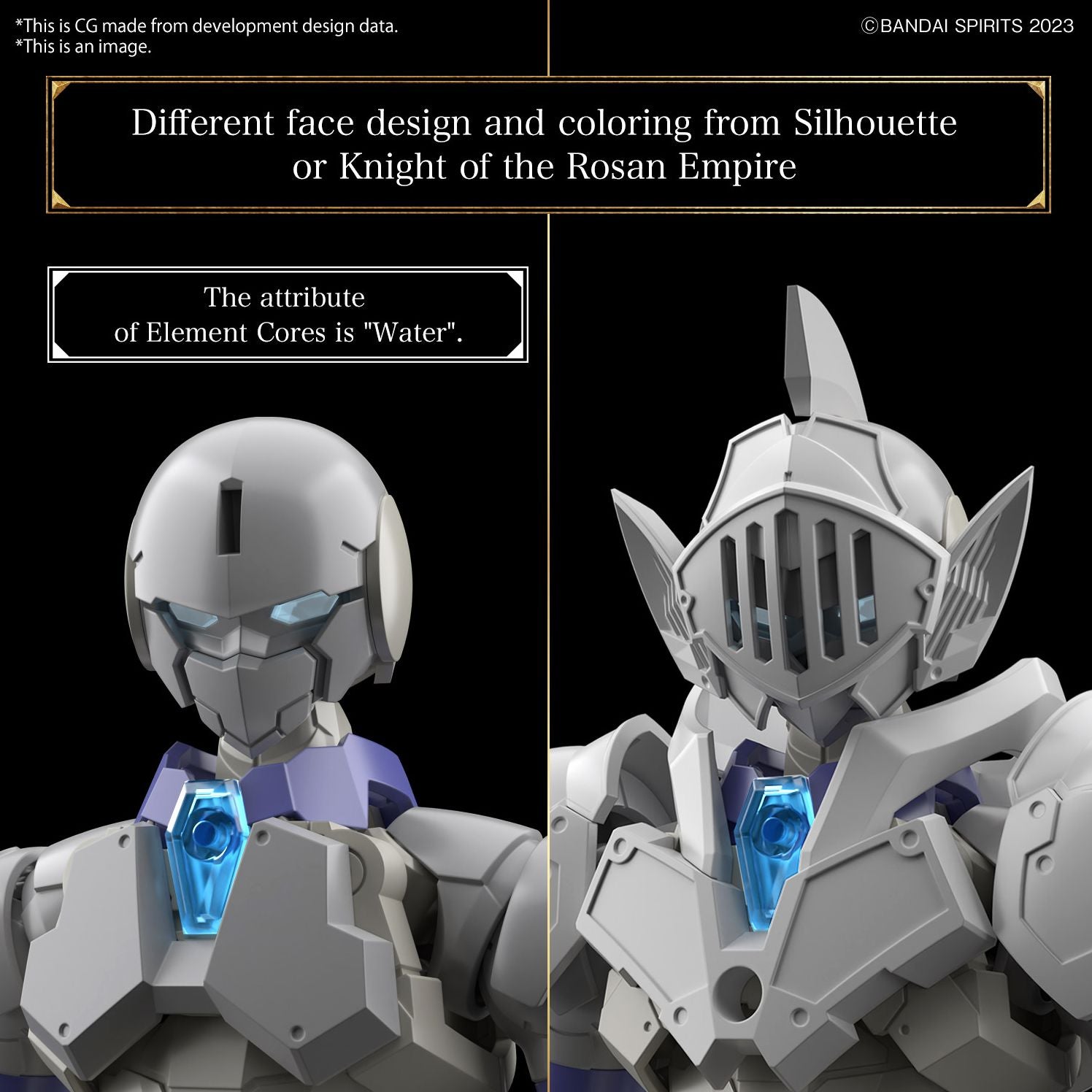 #01 Liber Knight, Bandai Hobby 30 MF